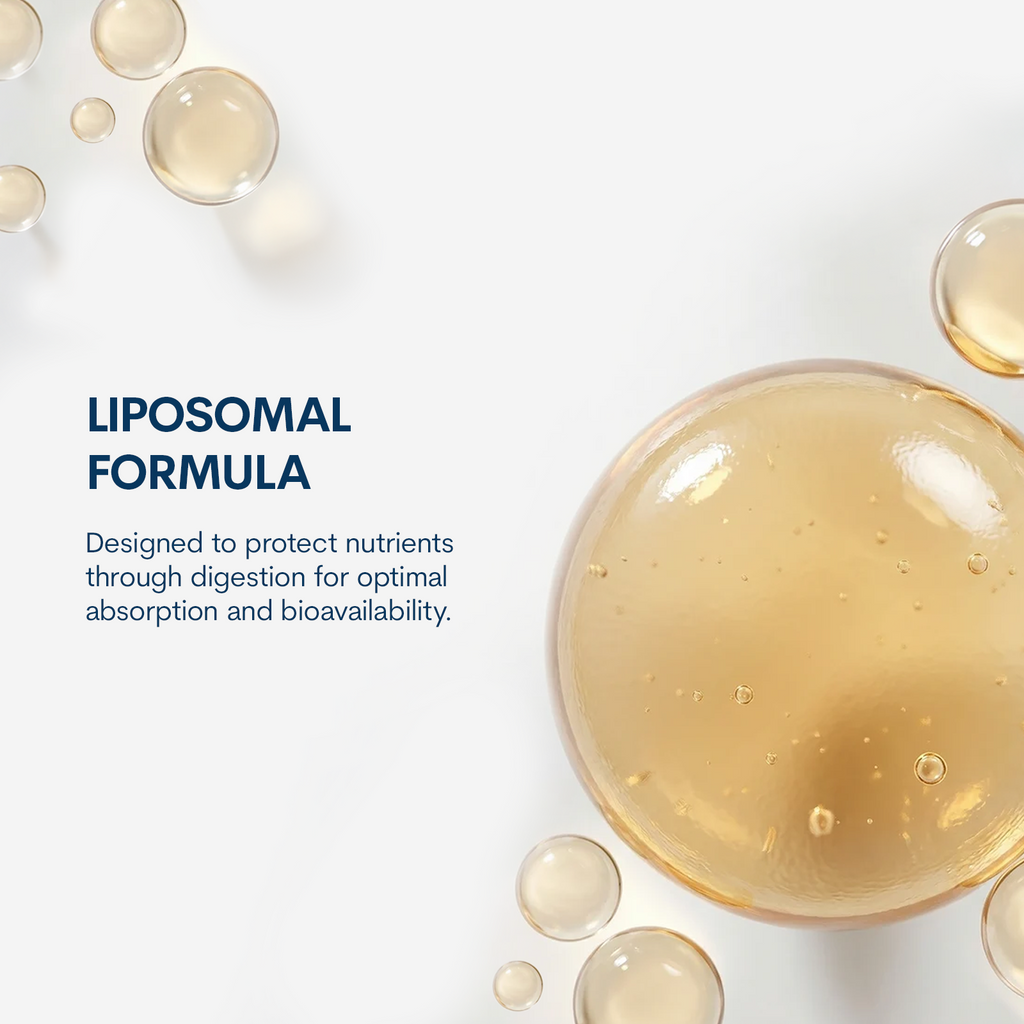 Vitamina C liposomal – Cápsulas blandas (270 unidades / 90 porciones)