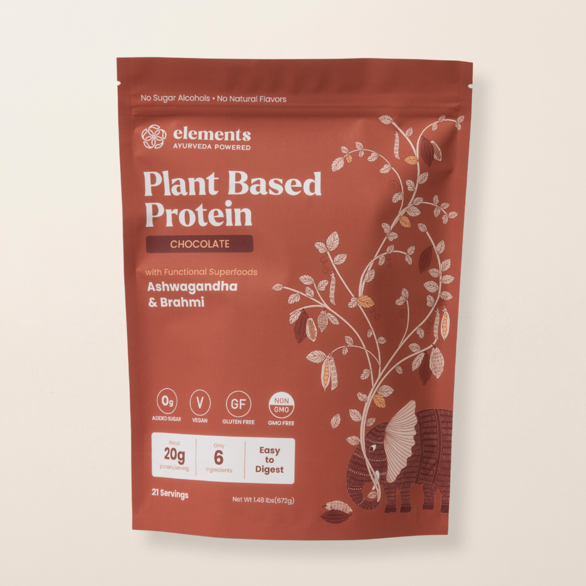 Chocolate Plant-Based Protein - 21 Servings