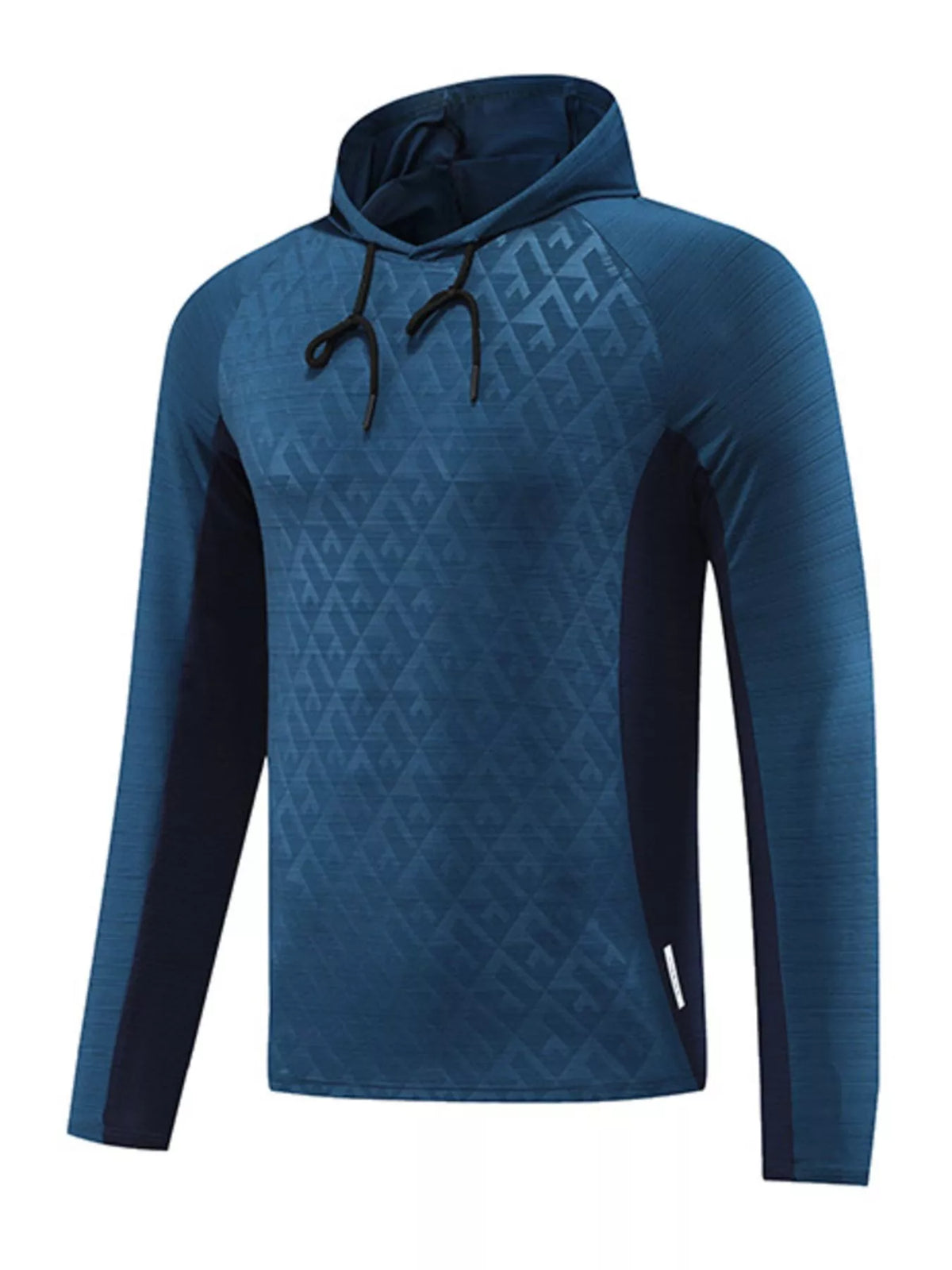 Men's Raglan Sleeve Athletic Hoodie - Sizes M to 3XL