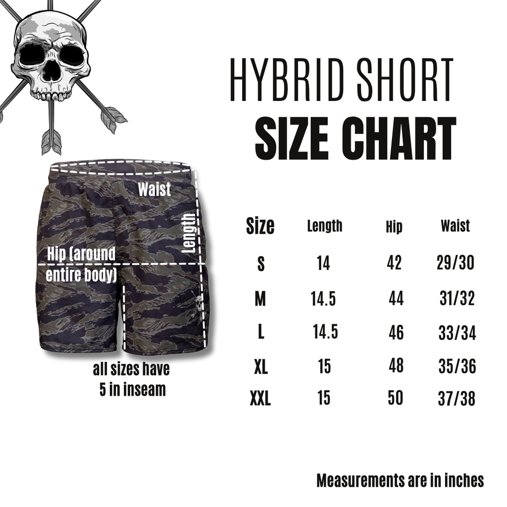Pantalón corto Hybrid para hombre - Verde bosque