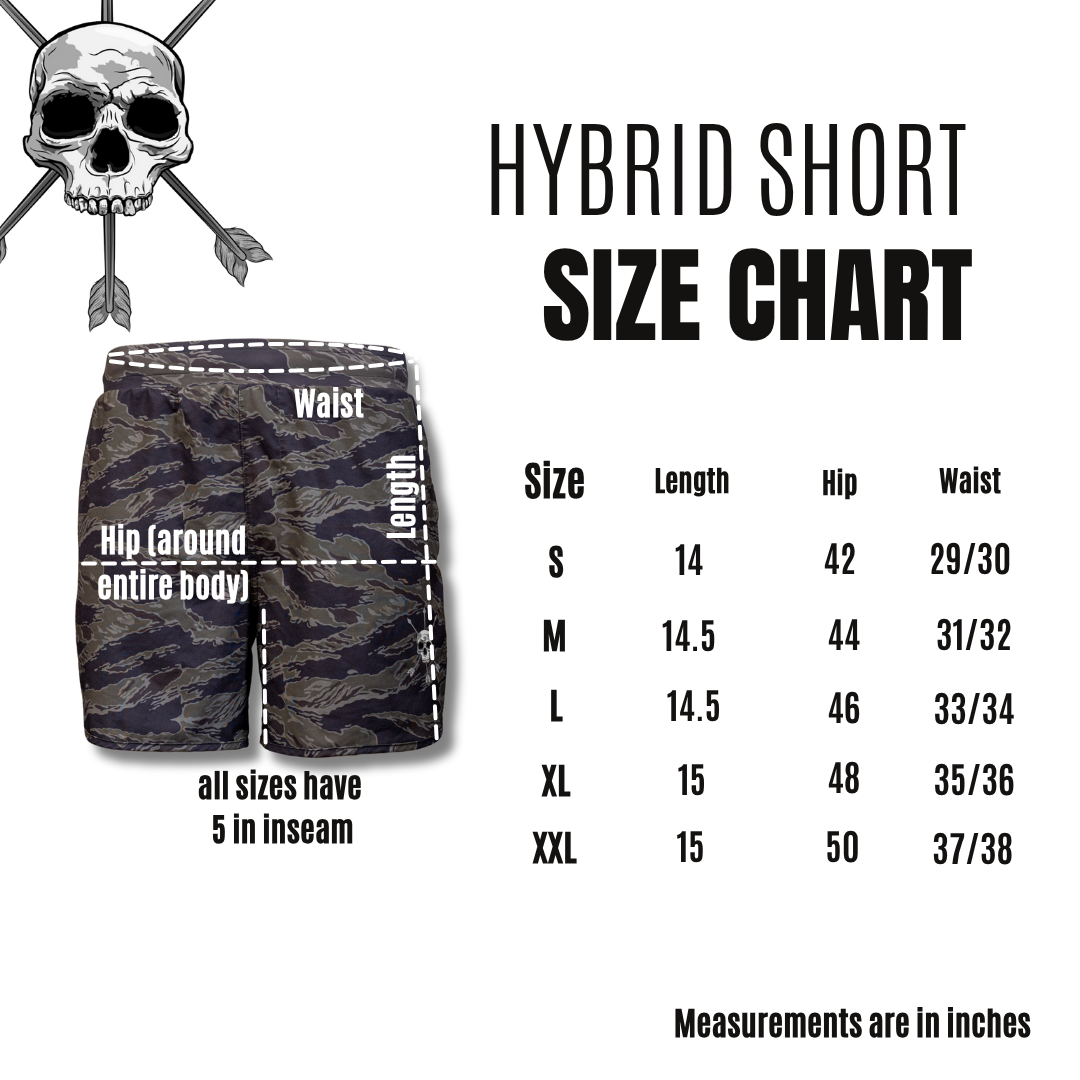 Pantalón corto Hybrid para hombre - Verde bosque