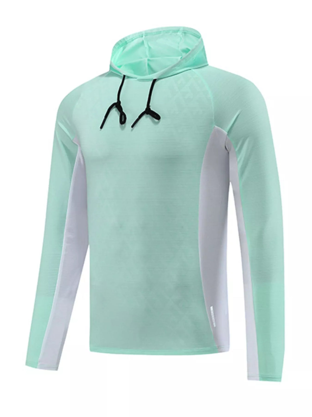 Men's Raglan Sleeve Athletic Hoodie - Sizes M to 3XL