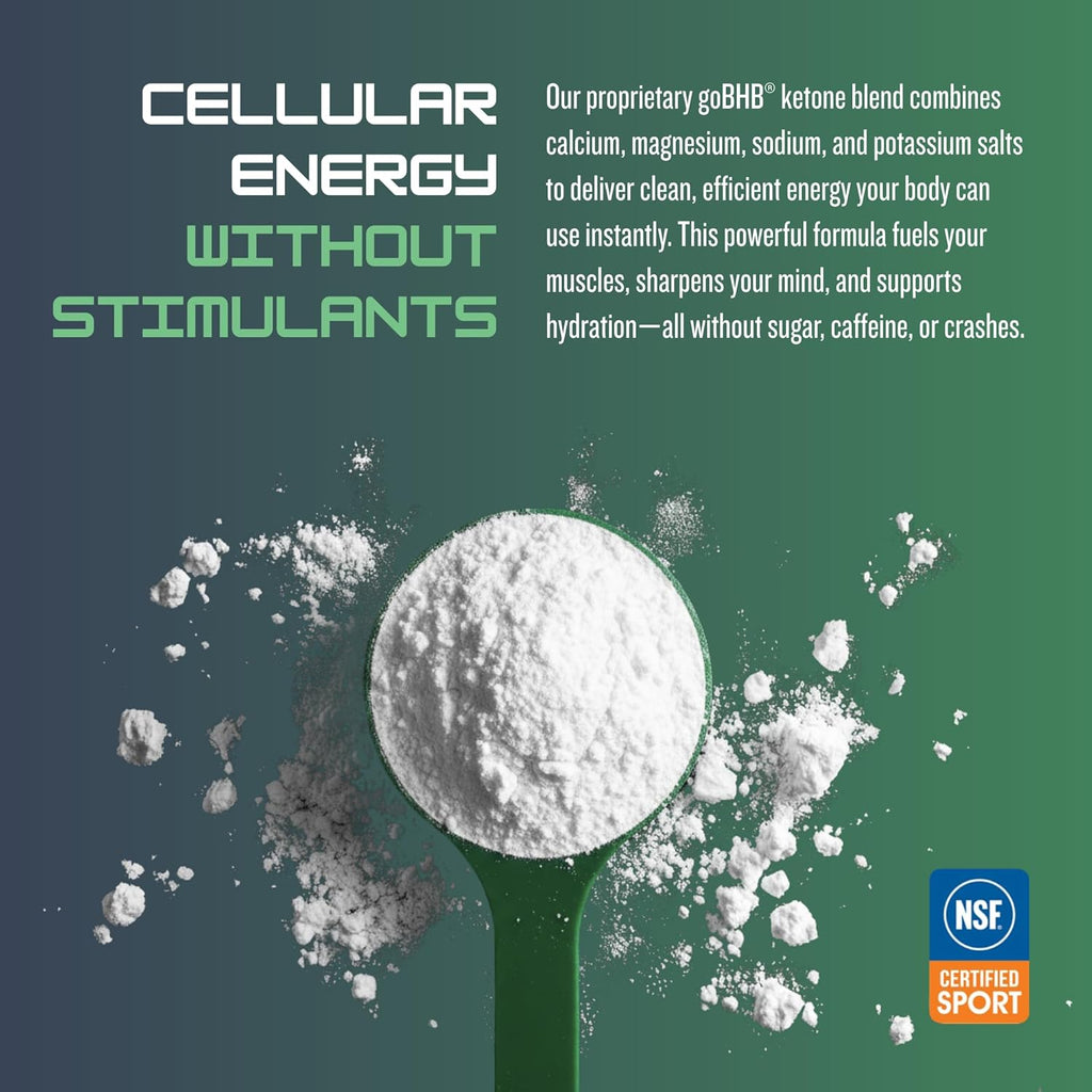 CleanForm Nutrition goBHB - Suplemento de BHB en polvo