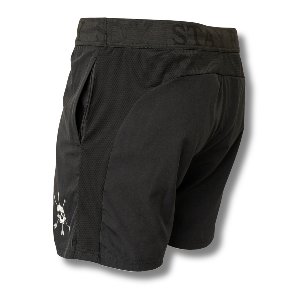 Pantalón corto Motto para hombre - Negro