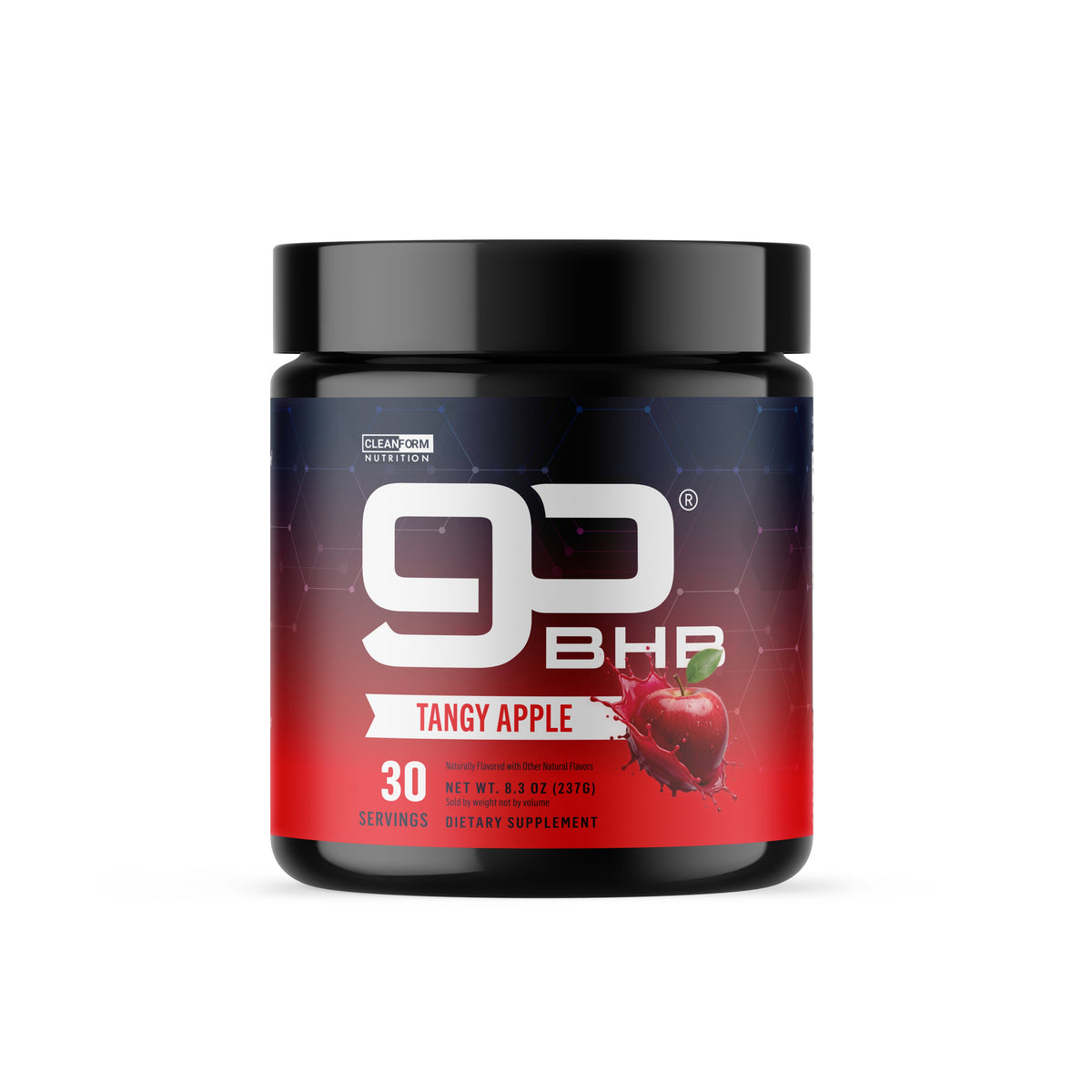 CleanForm Nutrition goBHB - Suplemento de BHB en polvo