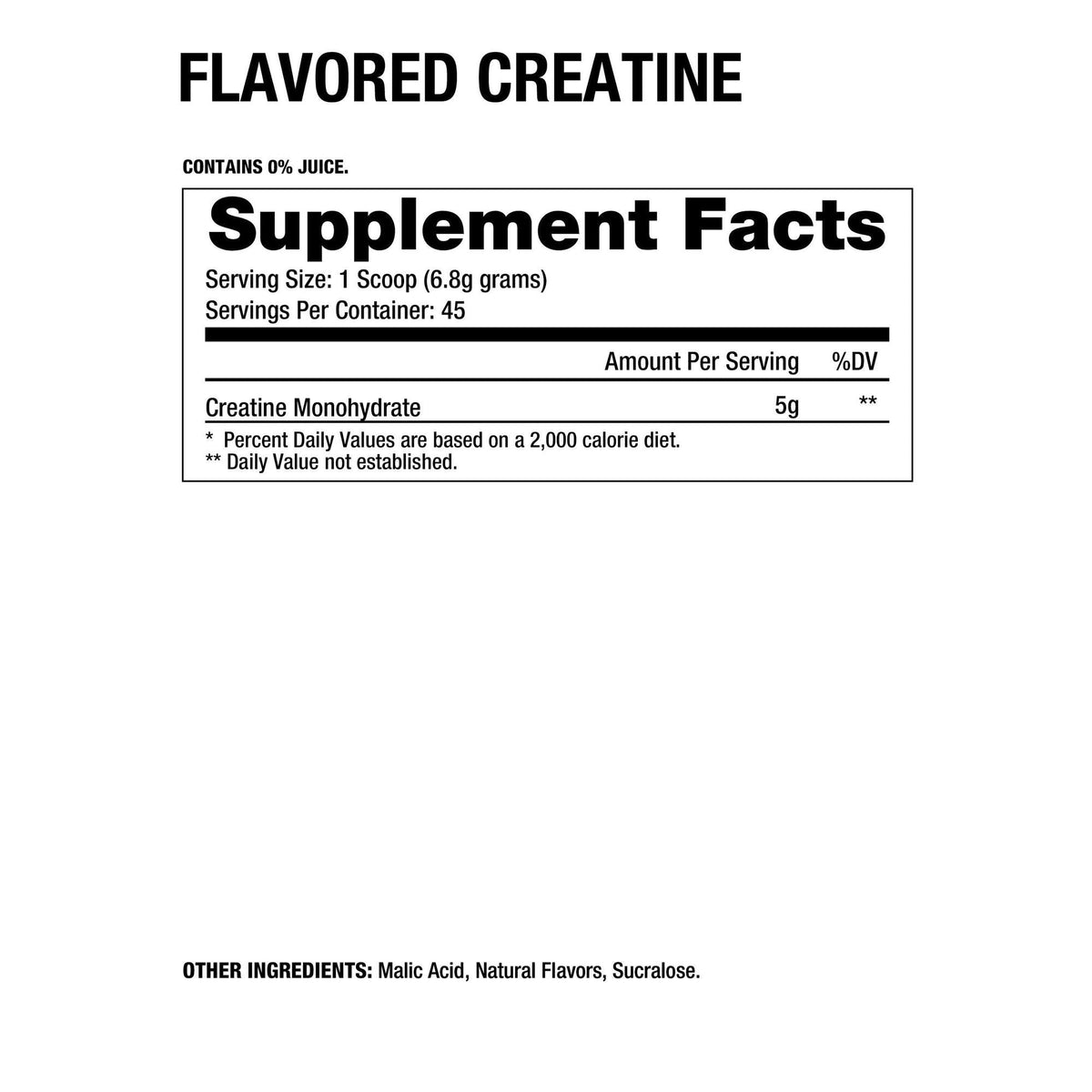 Dragon Pharma Creatina monohidrato con sabor