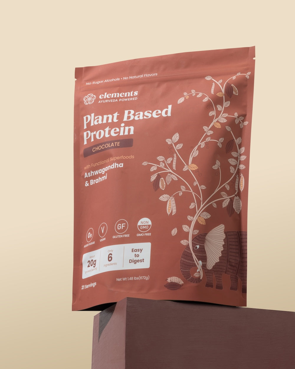 Chocolate Plant-Based Protein - 21 Servings