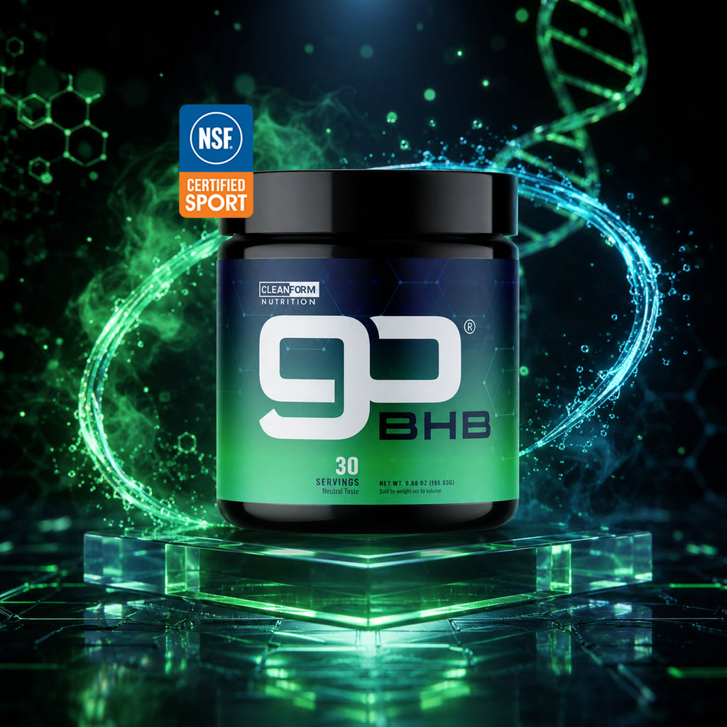 CleanForm Nutrition goBHB - Suplemento de BHB en polvo