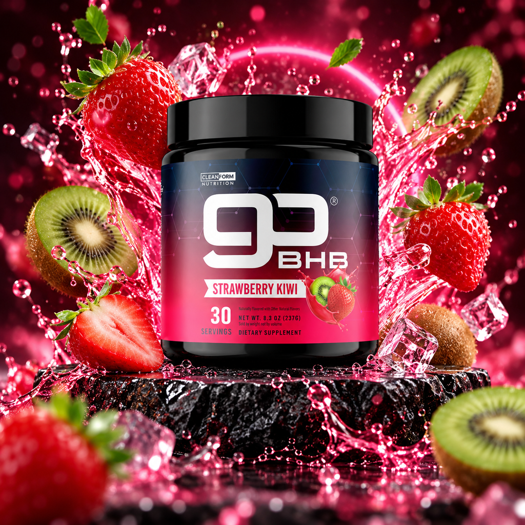 CleanForm Nutrition goBHB - Suplemento de BHB en polvo