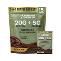 Proteína vegana + creatina 2 en 1 - Sobres individuales