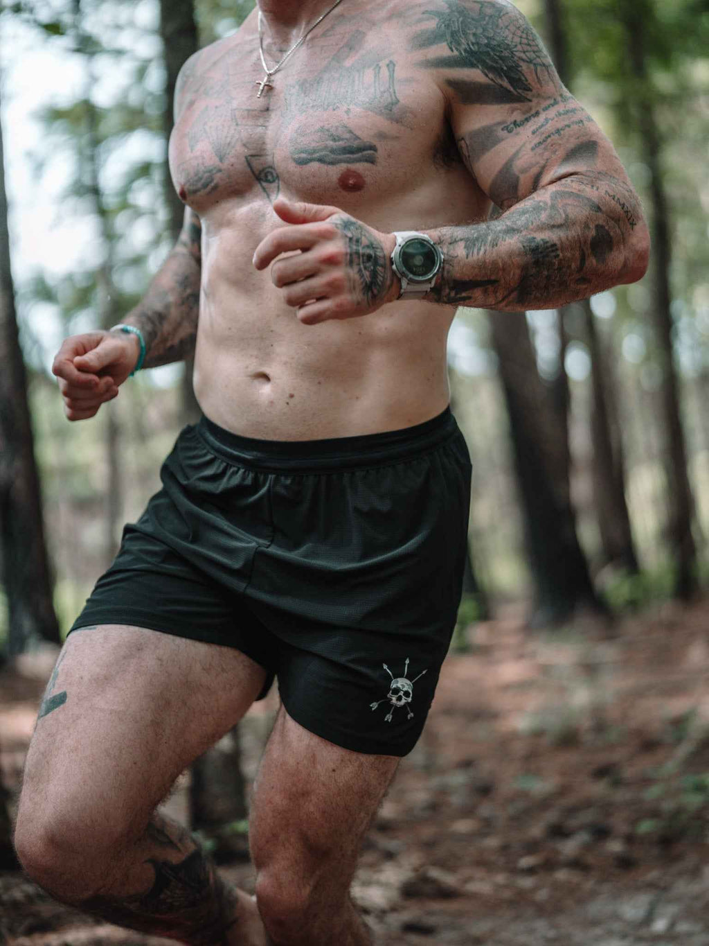 Pantalón corto HybriFlex para hombre - Negro