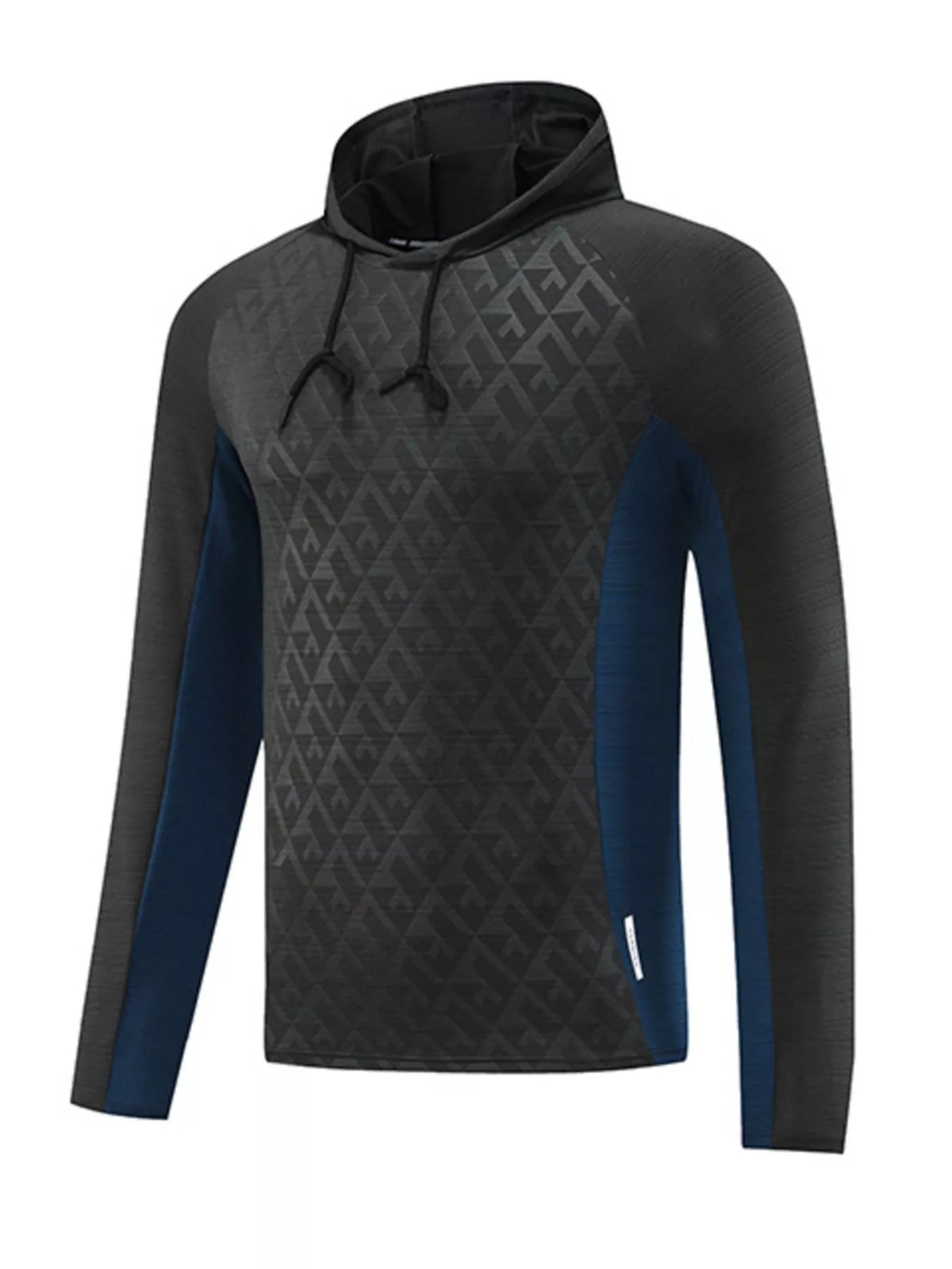 Men's Raglan Sleeve Athletic Hoodie - Sizes M to 3XL